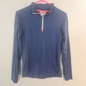 Helly Hansen Women's Flex Long Sleeve Half Zip Active Shirt Size Medium